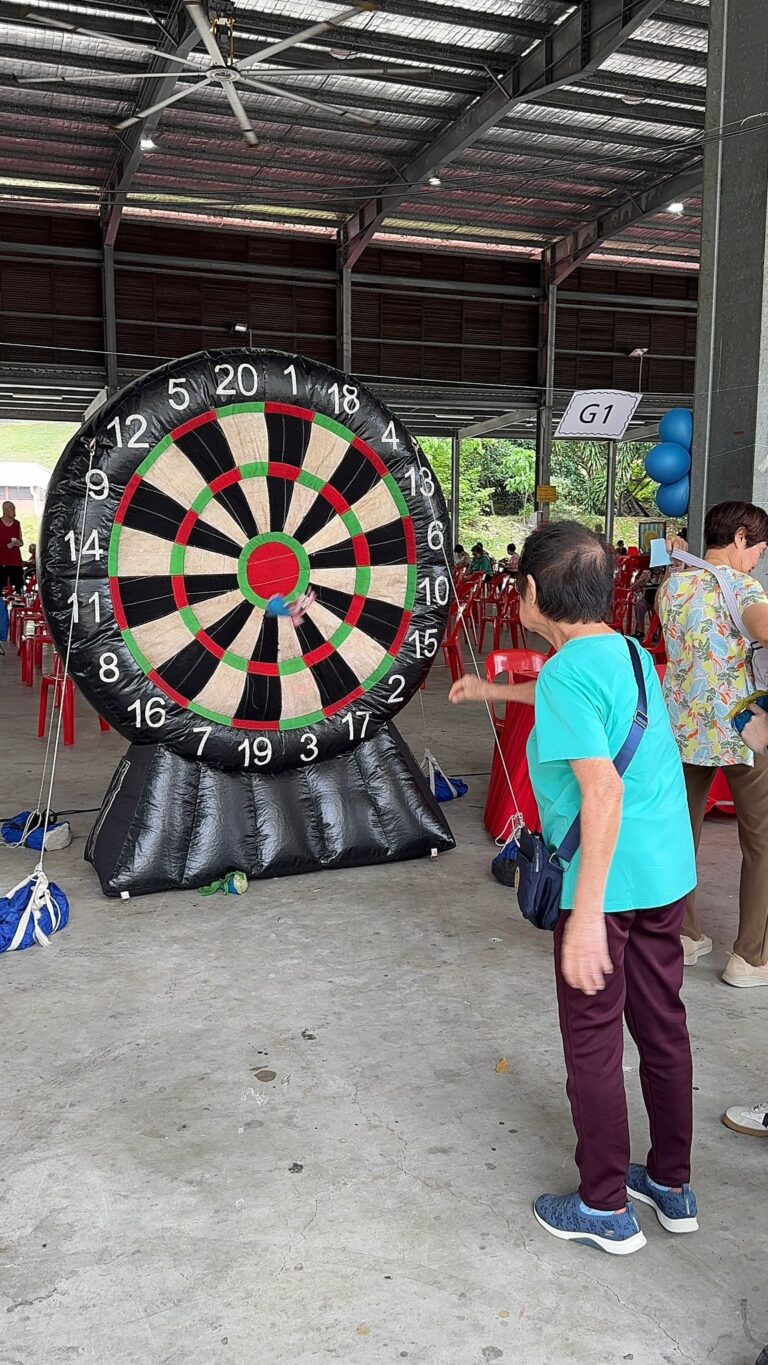 Large Inflatable Dart for Elderly