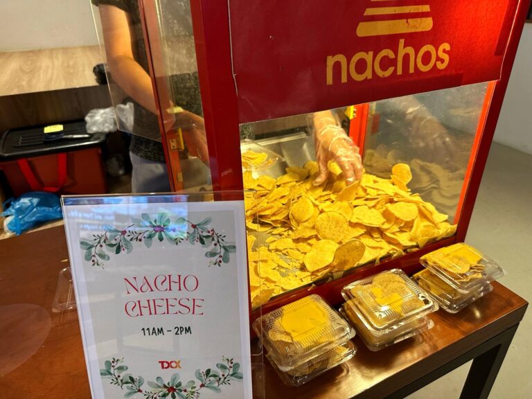 Nacho Cheese Chips Station