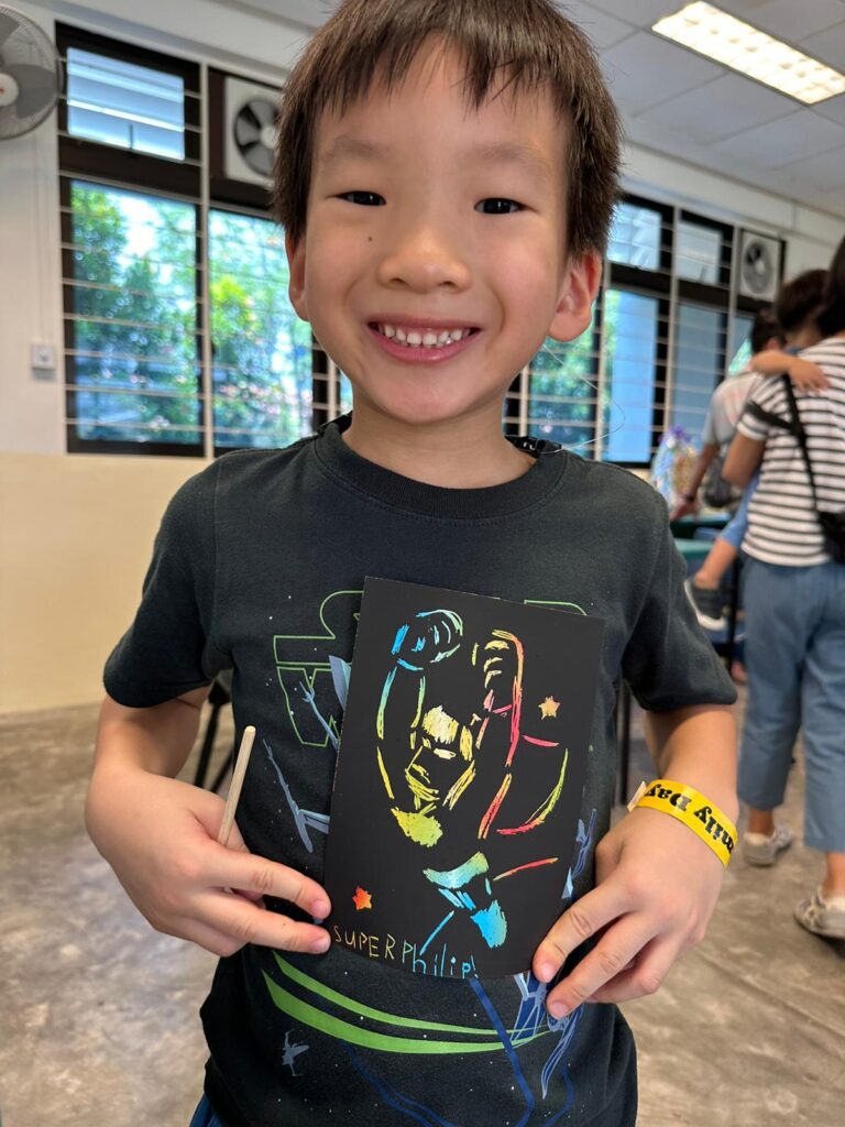 Scratch Art Station Hire for Children Day