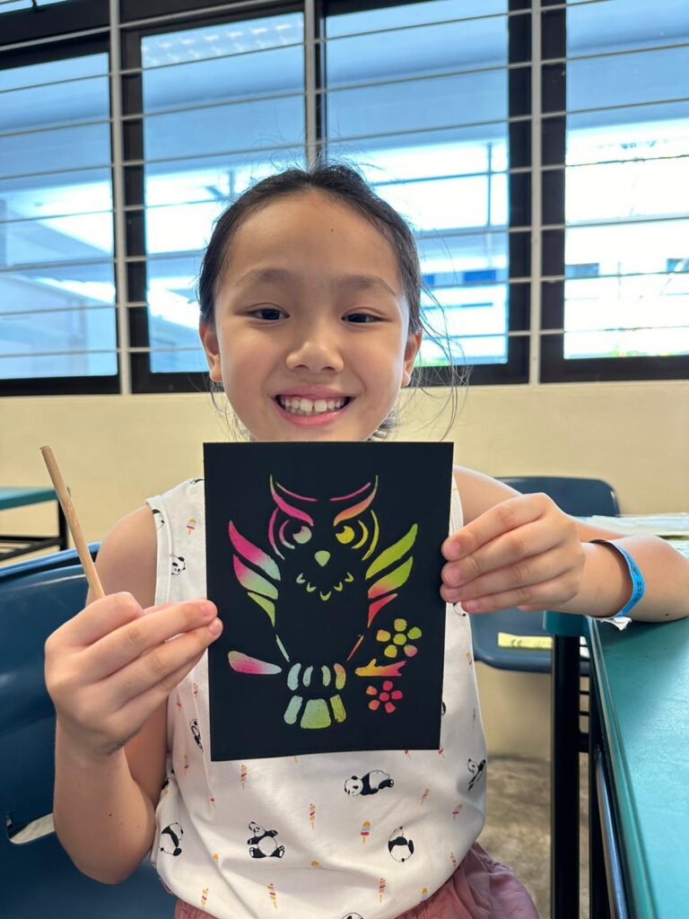 Scratch Art Station Hire for Kids Party