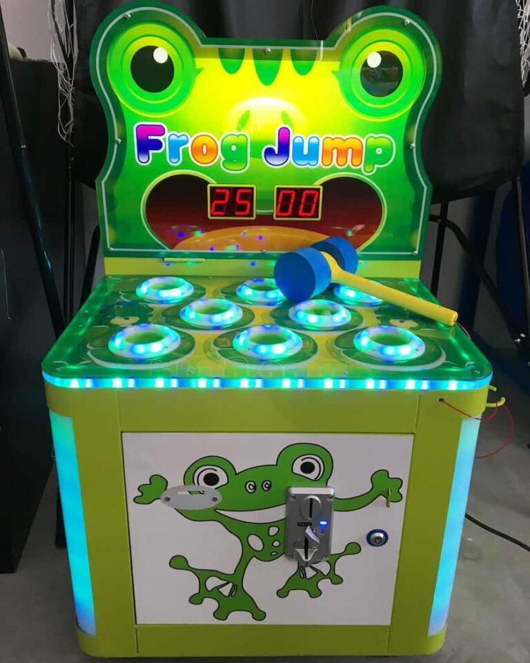 Whack a Frog Arcade Machine