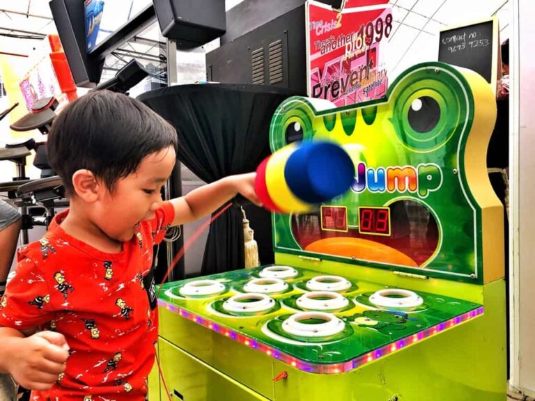 Whack a Frog Arcade Machine