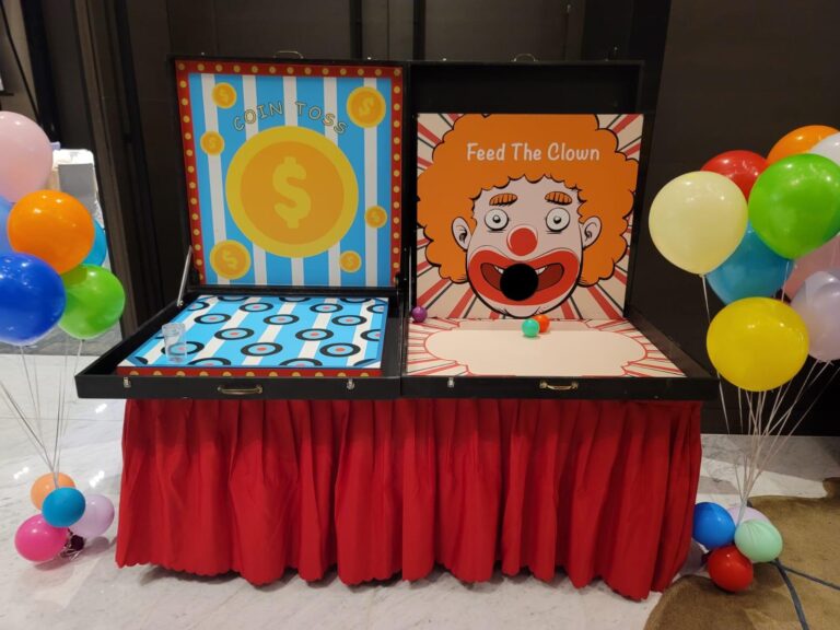 carnival box games rental for birthday party