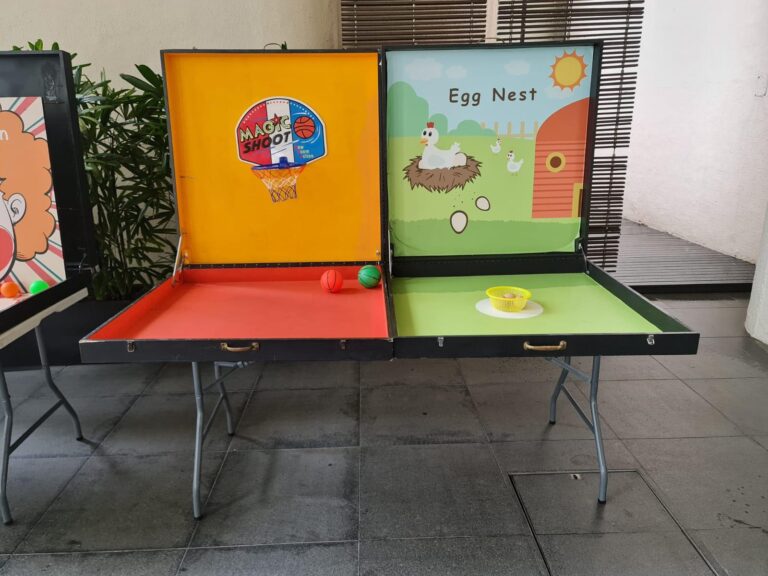 egg nest box games rental in singapore