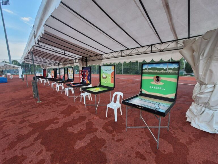 table box games for event in Singapore