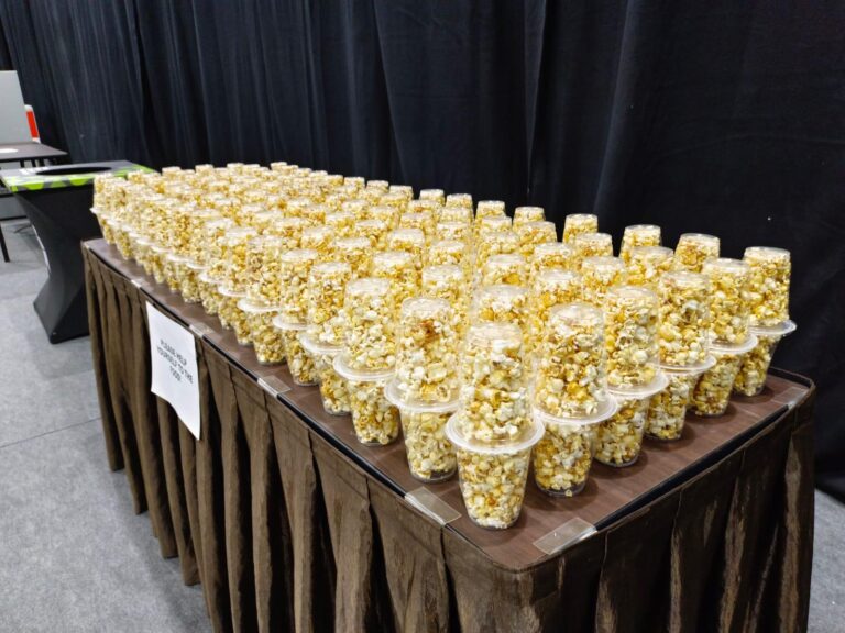 Prepacked Popcorn for Family Day