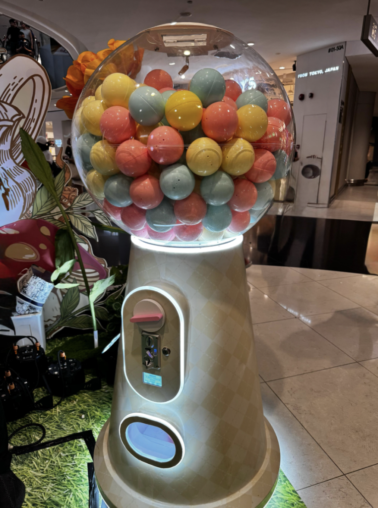 Giant Gachapon Machine Fully Customised