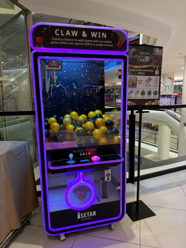 Glass Claw Machine Full Customisation