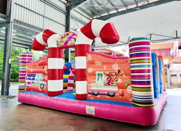 Candy House Bouncy Castle Rental for Events