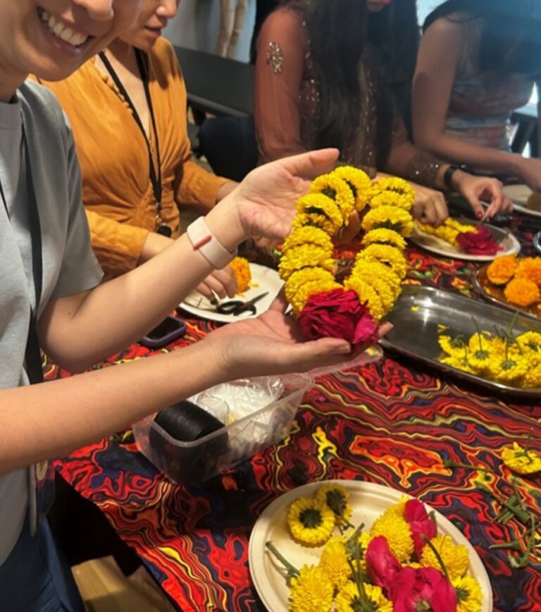 Floral Garland Stringing
