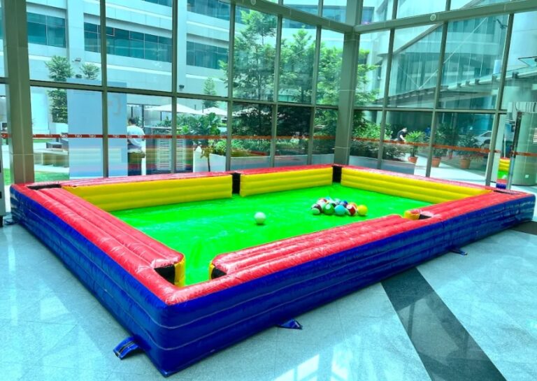 Giant Pool Table Inflatable Rental Singapore
