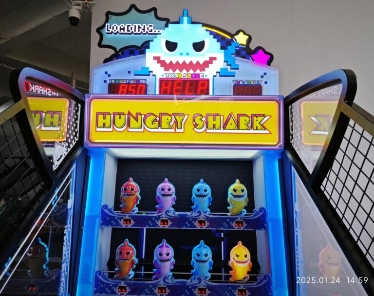 Hungry Shark Arcade Machine for Event Singapore (1)