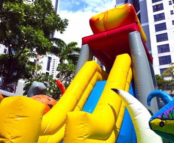 Jurassic Parkland Bouncy Castle