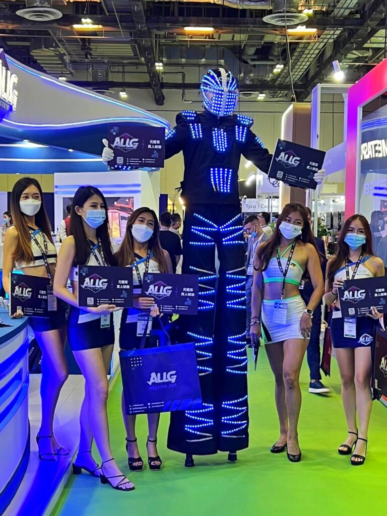 LED Robot Stilt Walker for Hire