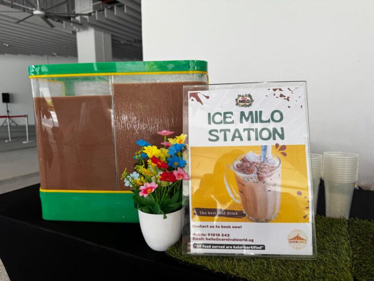 Milo Live Station for Scool Event