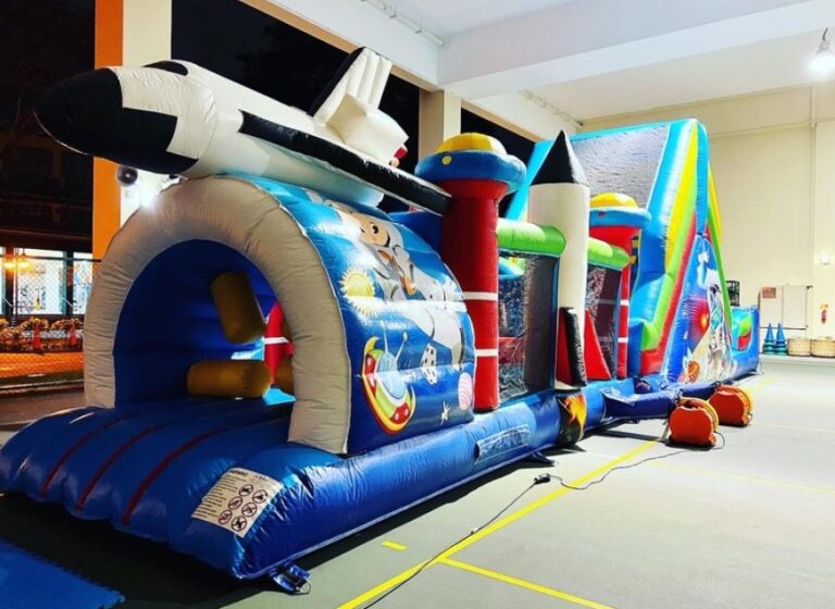 Outerspace Obstacle Course Rental