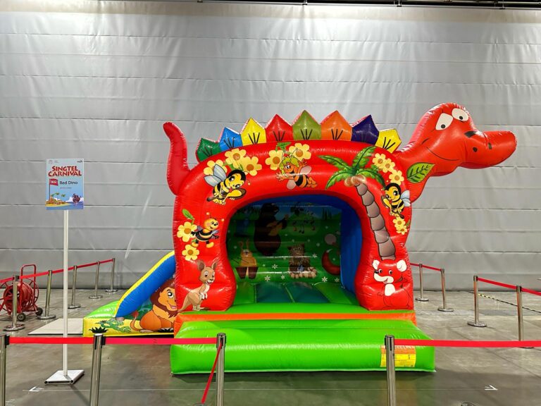 Red Dino Castle Rental Singapore