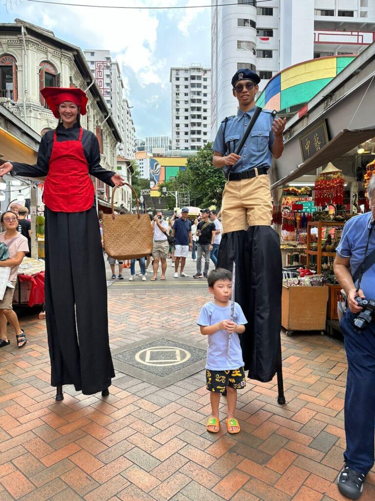 Roving Stilt Walker Singapore