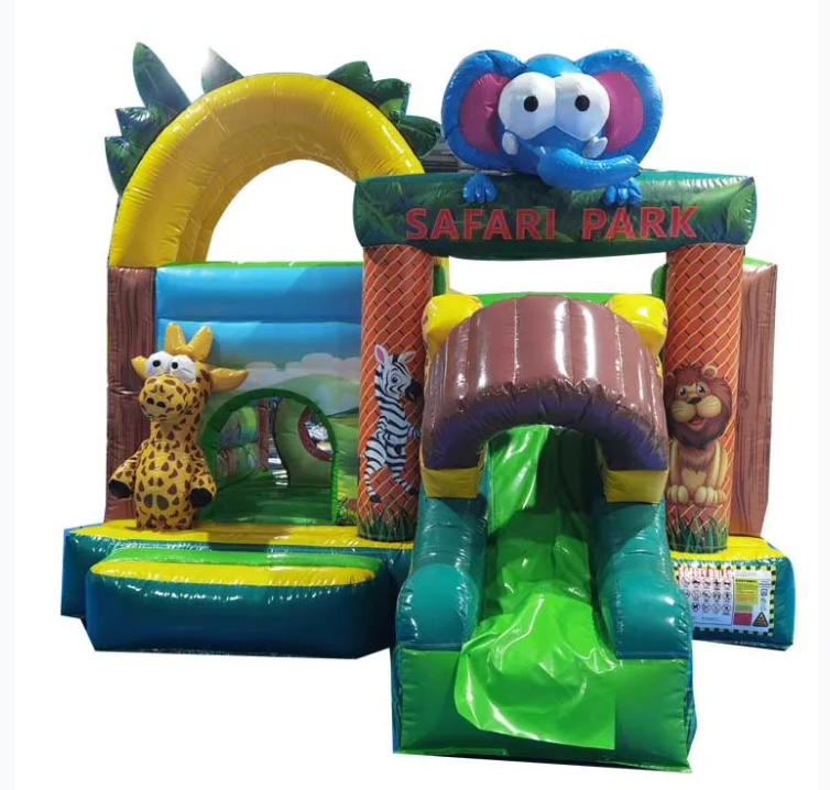 Safari Park Bouncy Castle for Rent