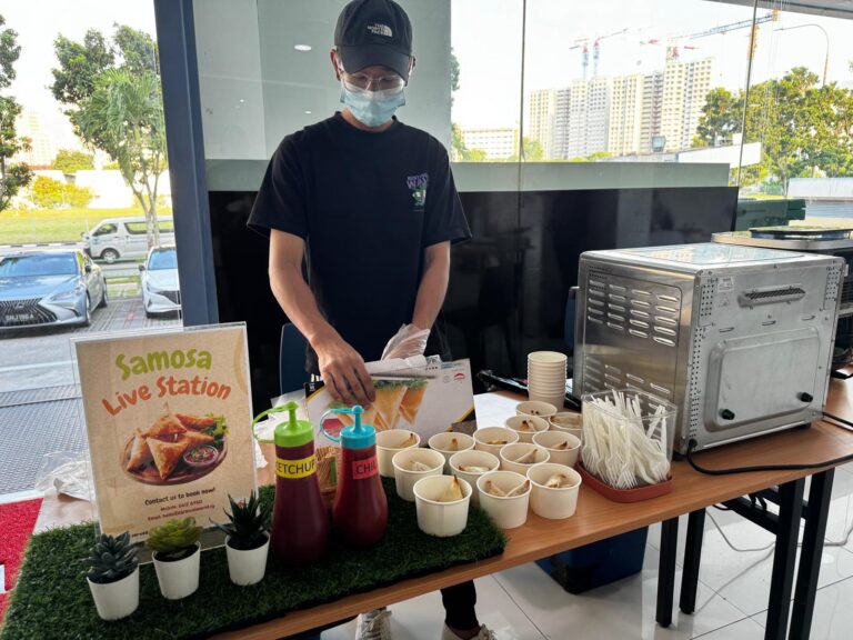 Samosa Live Station Singapore