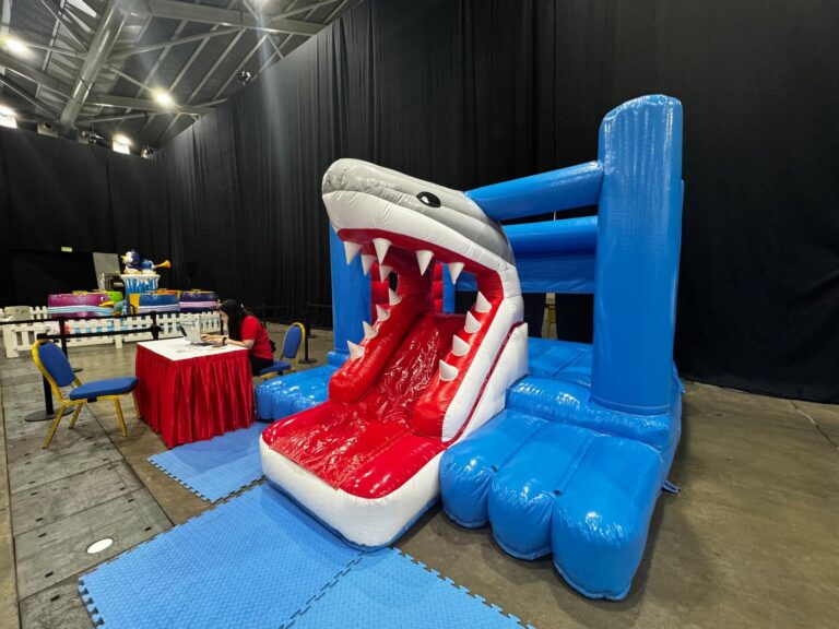 Shark Tank Bouncy Castle for Events