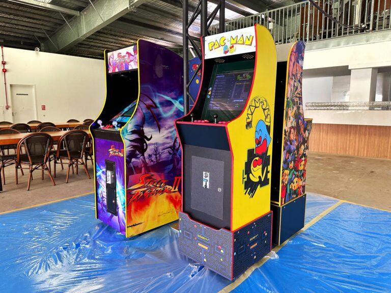 Standing Video Arcade Machine for Rent