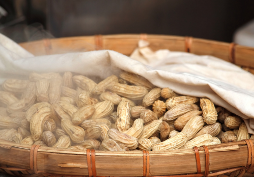 Steamed Peanuts Live Station
