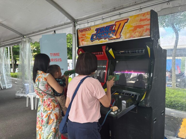 Time Crisis 2 Arcade Machine Rental Singapore
