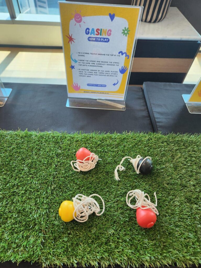 Traditional Gasing Game Rental for National Day