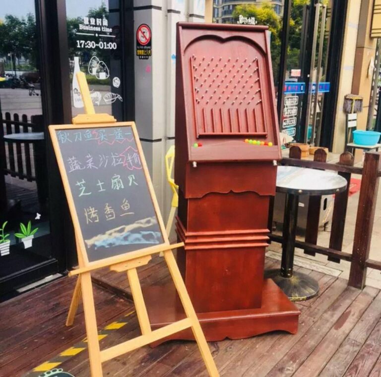 Wooden Stand Pinball (1)