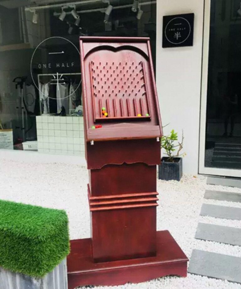 Wooden Stand Pinball for Rent