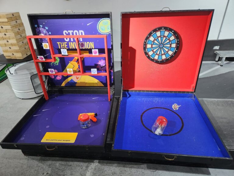 table box games rental for event