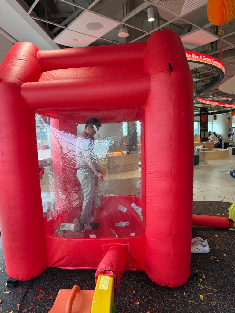 Large Inflatable Cash Box Rental Singapore