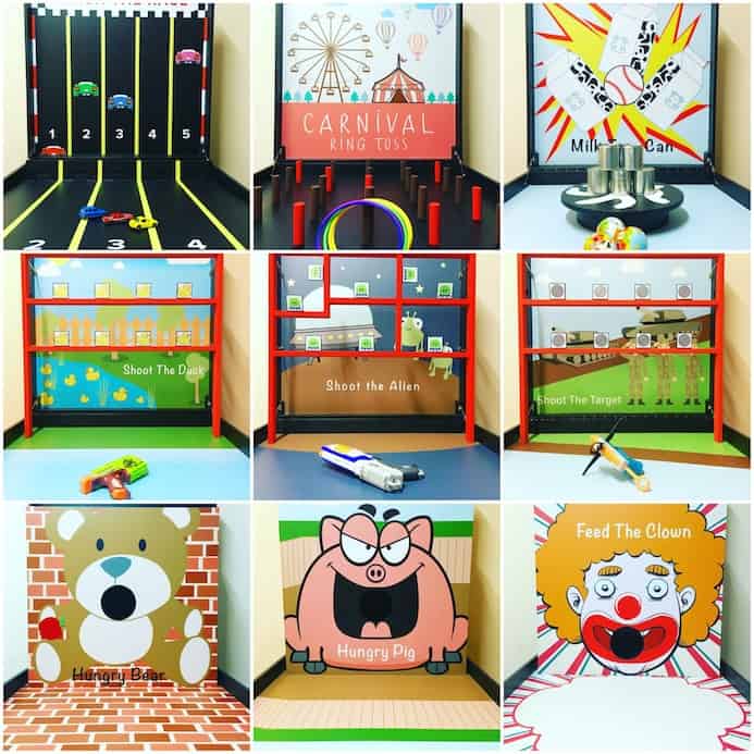 Singapore Carnival Games Stalls